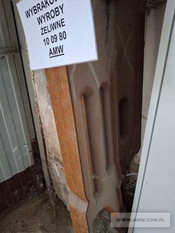 Złom wybrakowanych wyrobów żeliwnych (kod odpadu 10 09 80) 